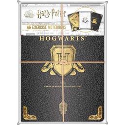 Hogwarts A6 Notesbøger 3-Pak