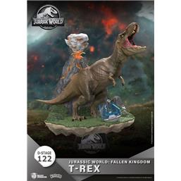 Jurassic Park & WorldT-Rex D-Stage Diorama 13 cm