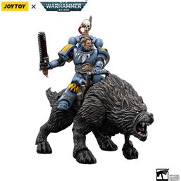Warhammer: Space Wolves Thunderwolf Cavalry Frode Action Figure 1/18