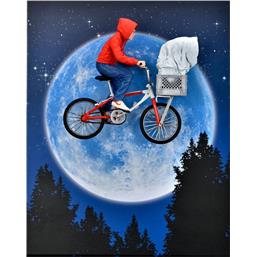 Elliott and E.T. on Bicycle Action Figure 13 cm