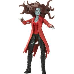 Zombie Scarlet Witch Marvel Legends Action Figure Khonshu BAF 15 cm