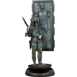 Boba Fett and Han Solo in Carbonite Premium Format Statue 70 cm
