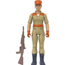 Female Combat Engineer Ponytail Hair (Tan) ReAction Action Figure 10 cm