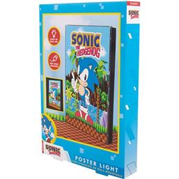 Sonic the Hedgehog Plakat Lampe