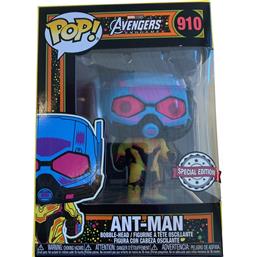 SKADET: Ant-Man Exclusive Black Light Version POP! Movie Vinyl Figur (#910)