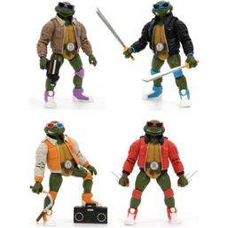 Ninja TurtlesStreet Gang Exclusive Set #1 BST AXN Action Figures 13 cm