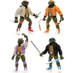 Ninja TurtlesStreet Gang Exclusive Set #4 BST AXN Action Figures 13 cm