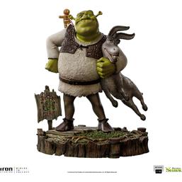 Shrek, Donkey and The Gingerbread Man Deluxe Art Scale Statue 1/10 26 cm