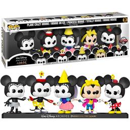 Minnie MouseMinnie Mouse Disney Archives Exclusive POP! Disney Vinyl Figursæt 5-Pak