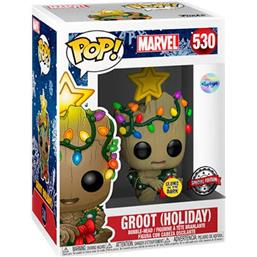 Guardians of the GalaxyGroot with Lights Exclusive POP! Holiday Vinyl Figur (#530)