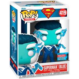 SupermanSuperman Blue Exclusive POP! Heroes Vinyl Figur (#419)