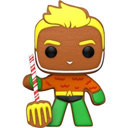 Gingerbread Aquaman POP! Holiday Vinyl Figur (#445)