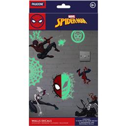 Glow In The Dark Spider-Man Væg Gadgets