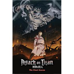 Attack on TitanEren Onslaught Plakat
