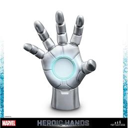Iron Man Grey Armor Hand 23 cm Life-Size Statue 