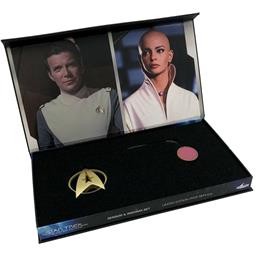 Star TrekIlia Sensor And Command Insignia Limited Edition  Replica 1/1