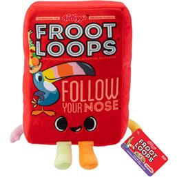 Kellogg's Froot Loops Cereal Box Pop Bamse 18cm