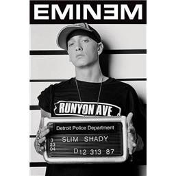 Eminem: Eminem - Slim Shady Mug Shot plakat