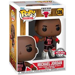 Michael Jordan with Jordans Exclusive POP! Sports Vinyl Figur (#126)