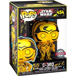 C-3PO Retro Series Exclusive POP! Movie Vinyl Figur (#454)