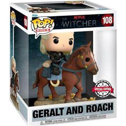 Geralt And Roach Exclusive POP! TV Vinyl Figur (#108)