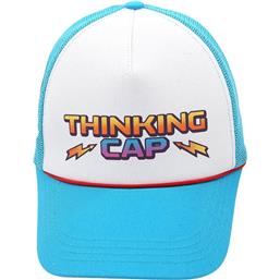 Stranger ThingsThinking Cap Curved Bill Cap 