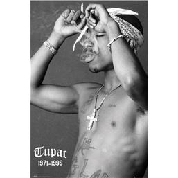 Tupac Shakur Smoke Poster 