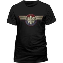 Captain MarvelCaptain Marvel Stjerne T-Shirt