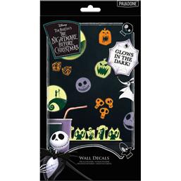 Nightmare Before ChristmasGlow In The Dark Nightmare Before Christmas Klistermærker