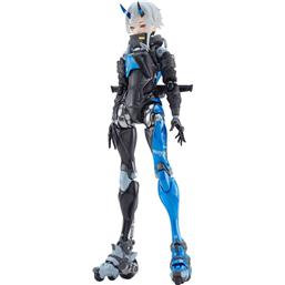 Manga & AnimeMotored Cyborg Runner SSX_155 Techno Azur Diecast / PVC Action Figure 17 cm