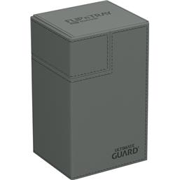 Ultimate GuardFlip`n`Tray 80+ XenoSkin Monocolor Grey