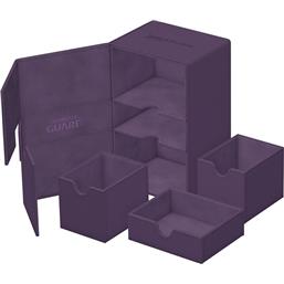 Ultimate GuardTwin Flip`n`Tray 160+ XenoSkin Monocolor Purple