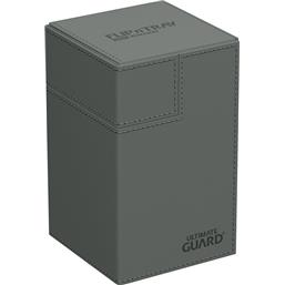 Ultimate GuardFlip`n`Tray 100+ XenoSkin Monocolor Grey
