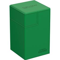 Ultimate GuardFlip`n`Tray 100+ XenoSkin Monocolor Green