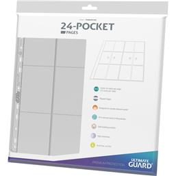 QuadRow Pages 24-Pocket Side-Loading Clear (10)