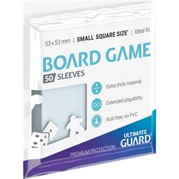 Ultimate GuardPremium Sleeves for Board Game Cards Small Square (50)