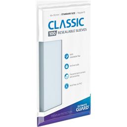 Ultimate GuardUltimate Guard Classic Sleeves Resealable Standard Size Transparent (100)