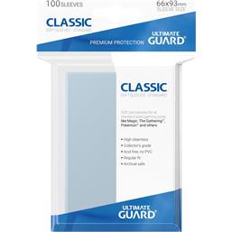 Ultimate GuardUltimate Guard Classic Soft Sleeves Standard Size Transparent (100)