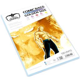Ultimate Guard Comic Bags Resealable Golden Size (100)