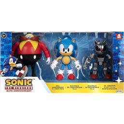Sonic The Hedgehog30Th Anniversary 3 figur Pakke 10cm