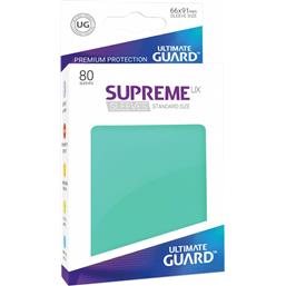 Ultimate Guard Supreme UX Sleeves Standard Size Turquoise (80)