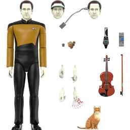 Star TrekLieutenant Commander Data 18 cm Ultimates Action Figure 