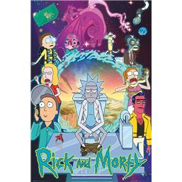 Rick and MortyKaos Season 4 Plakat