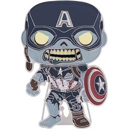 MarvelZombie Captain America POP! Pin Bagde