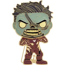 Zombie Tony Stark POP! Pin Bagde 