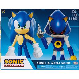 Sonic & Metal Sonic sæt figur 10cm