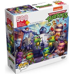 Teenage Mutant Ninja Turtles Puzzle spil 500 Brikker