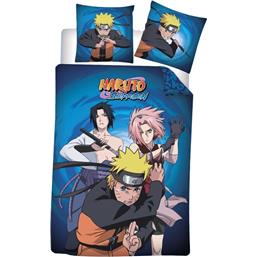 Naruto ShippudenTeam 7 Attak Pose Microfiber Sengetøj