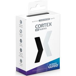 Cortex Sleeves Standard Size Black (100)