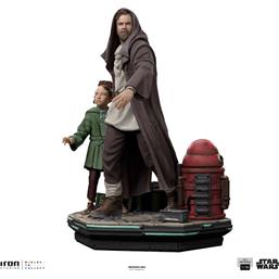 Obi-Wan & Young Leia Statue 1/10 20 cm